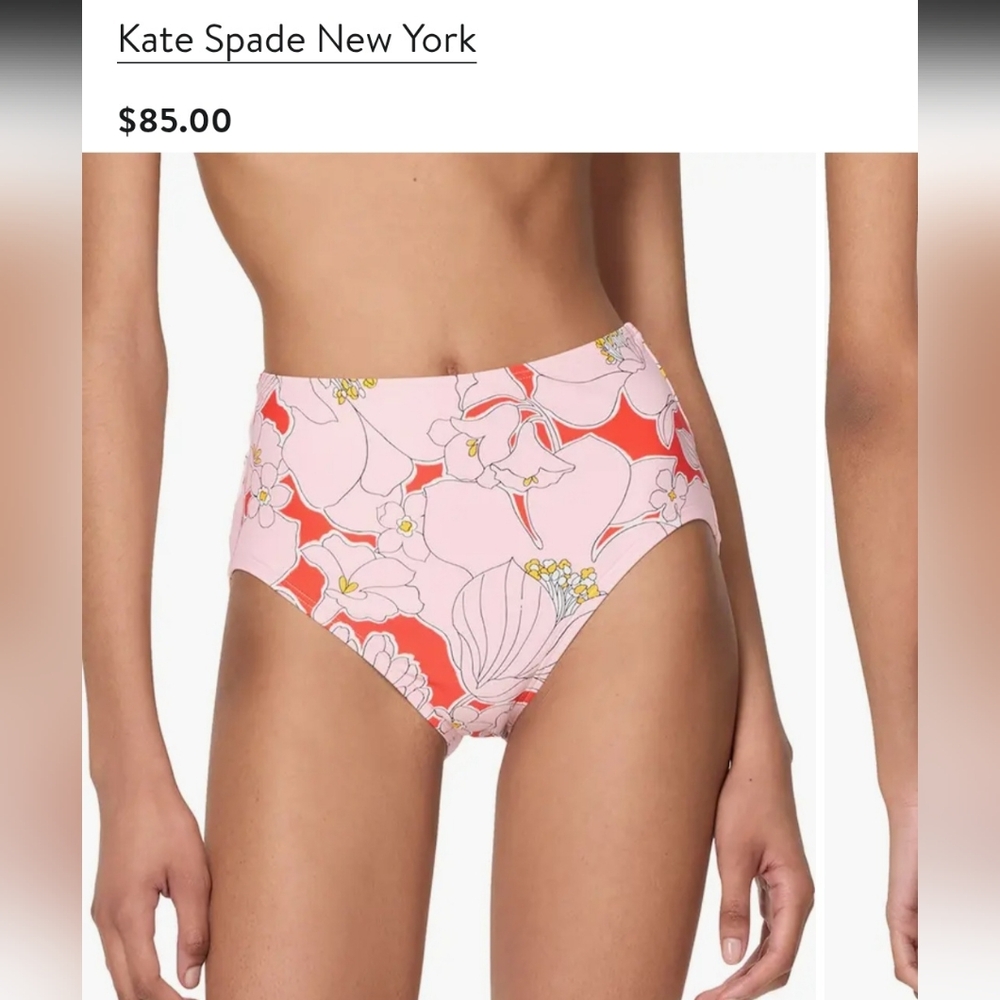 Coastal Garden High Waist Bottom - Kate Spade LRG - Picture 2 of 2